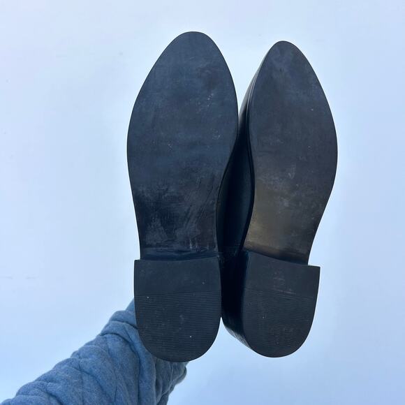 Nisolo Everyday Lana Ankle Boots Black Leather Short Booties 6.5 - Picture 11 of 11